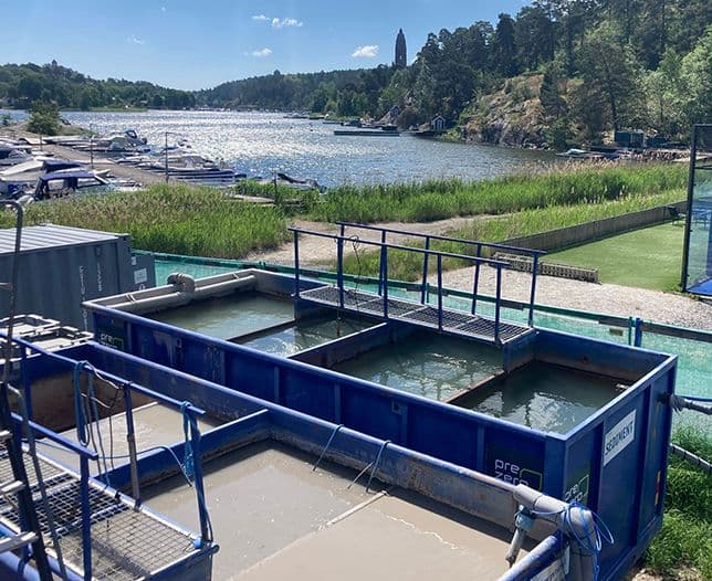 Mobil vattenrening projekt